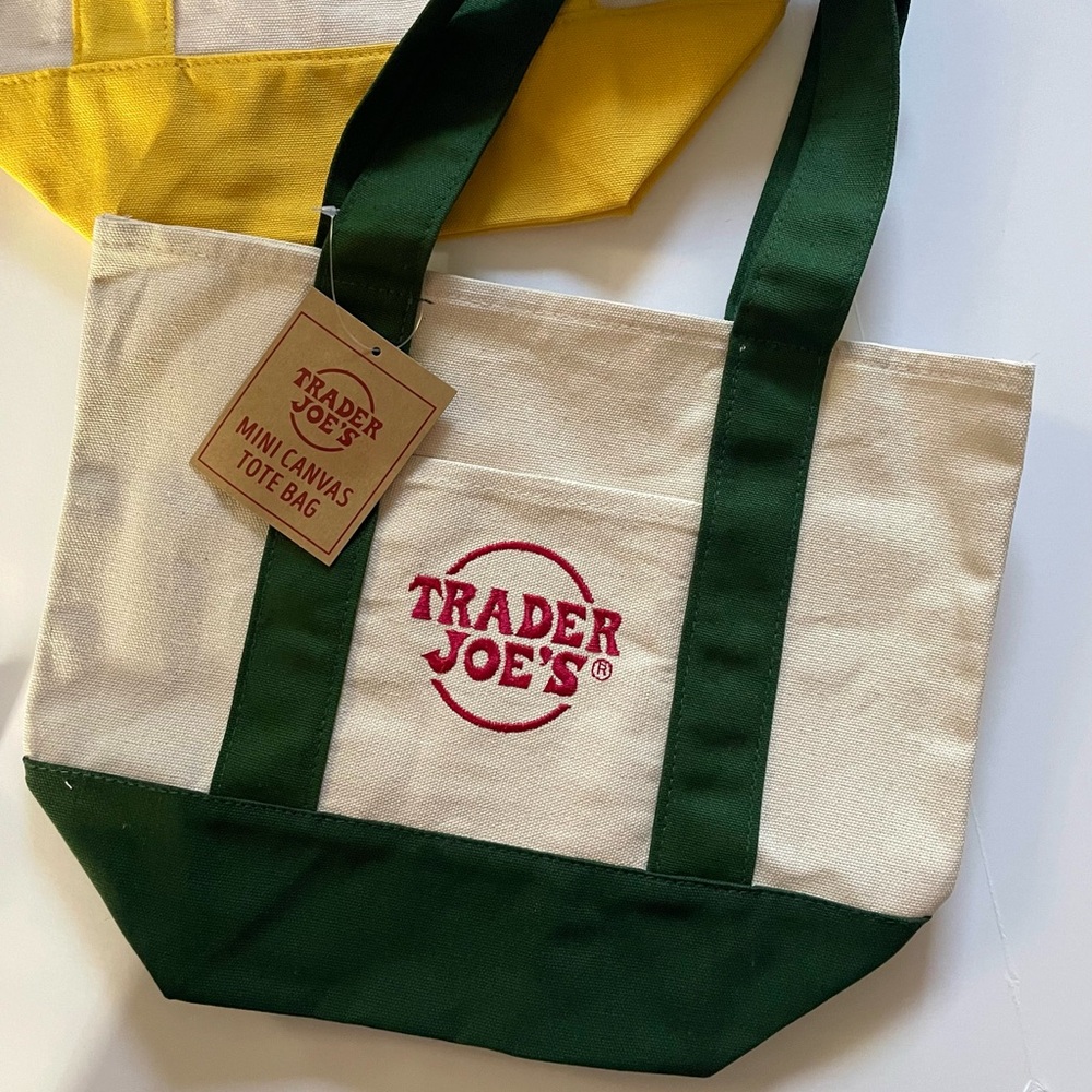 Trader Joe’s Mini Totes 4 - Picture 6 of 7